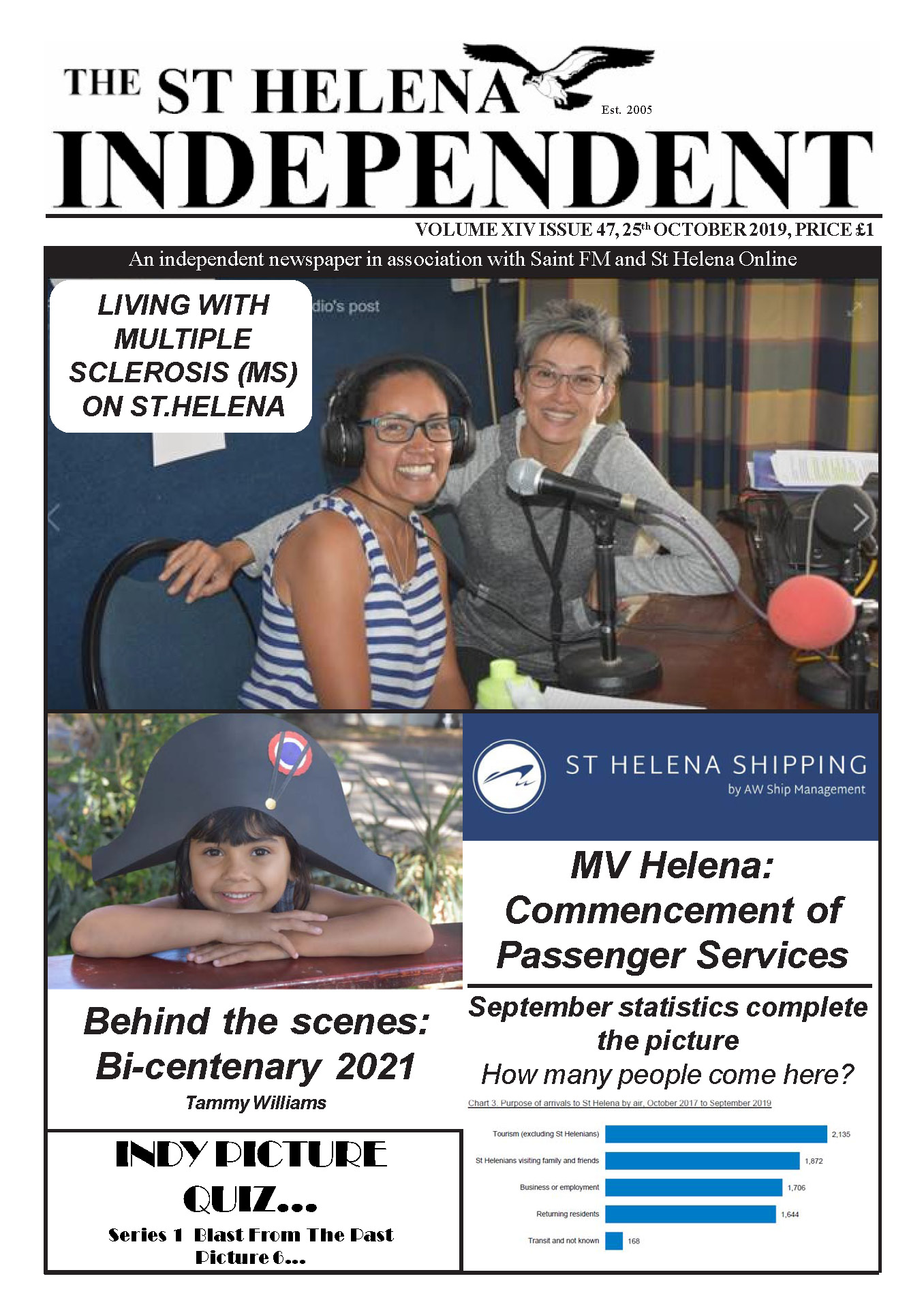 St Helena Independent 20191025 p1