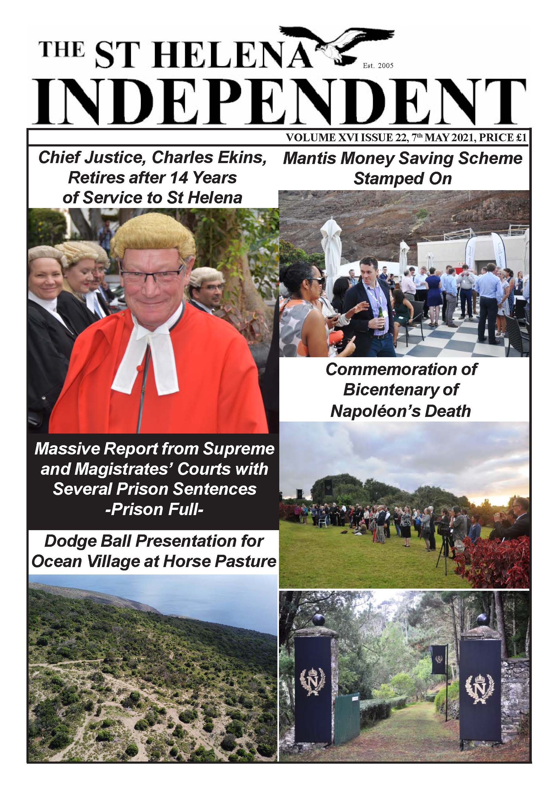 St Helena Independent 20210507 p1