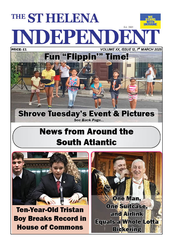 St Helena Independent 7th March 2025